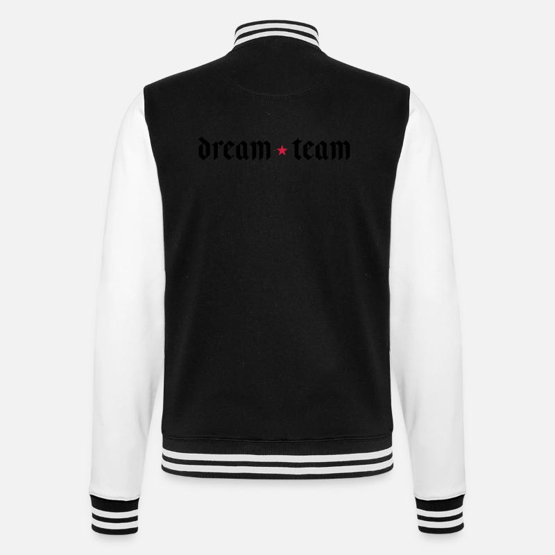 Équipe de rêve - Veste Teddy - noir/blanc