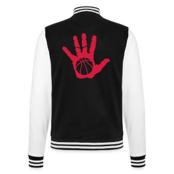 basketball main hand mano sport dessus o - Veste Teddy - noir/blanc - Dos - Marisol (170cm)