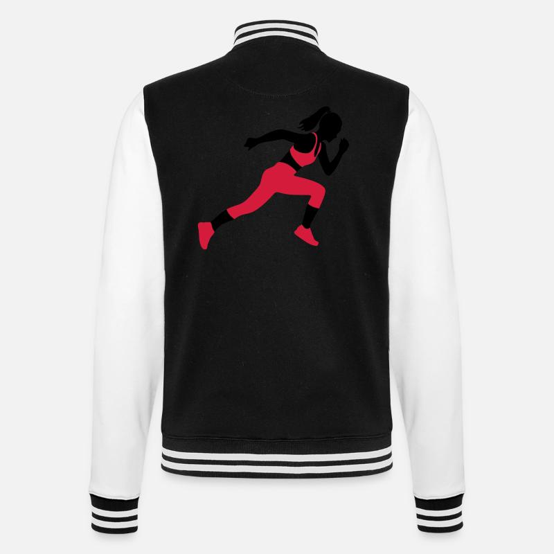 sprinter - Veste Teddy - noir/blanc