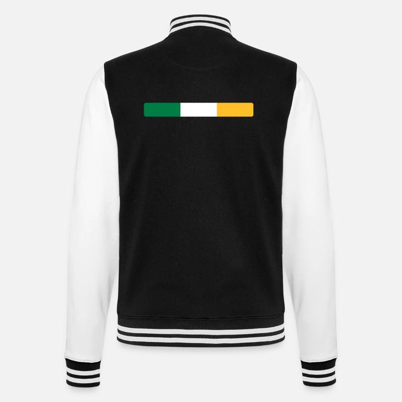 Irlande - Veste Teddy - noir/blanc