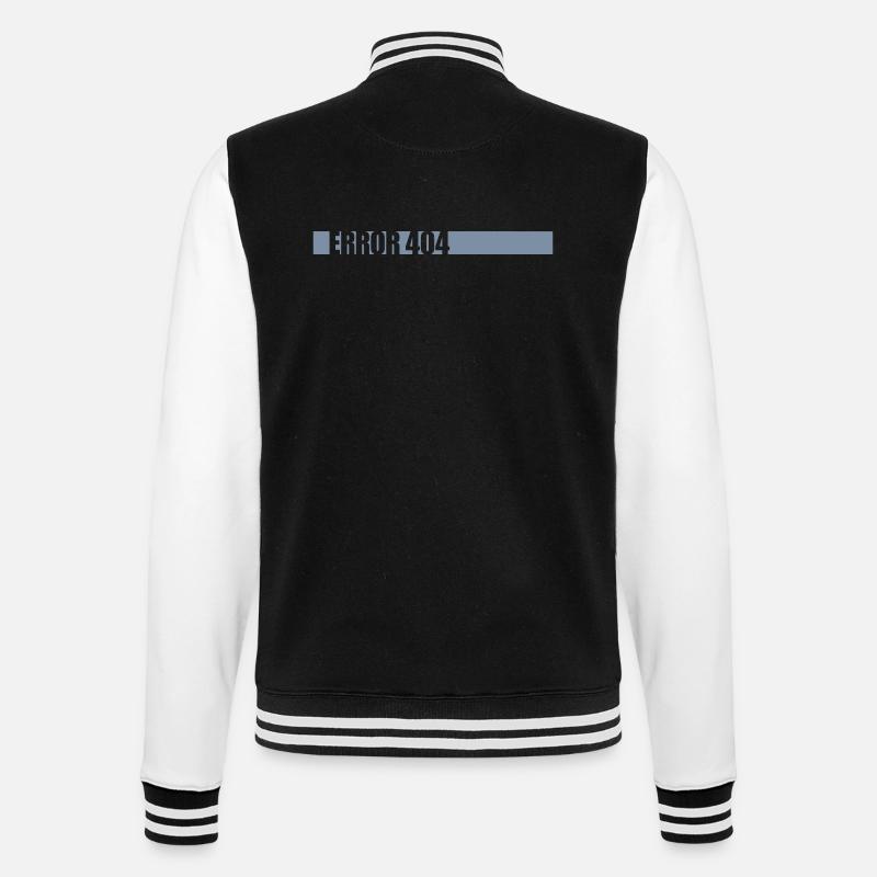 Erreur 404 réseau perdu - Veste Teddy - noir/blanc