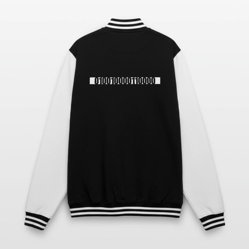 Langage de programme de code binaire Veste Teddy