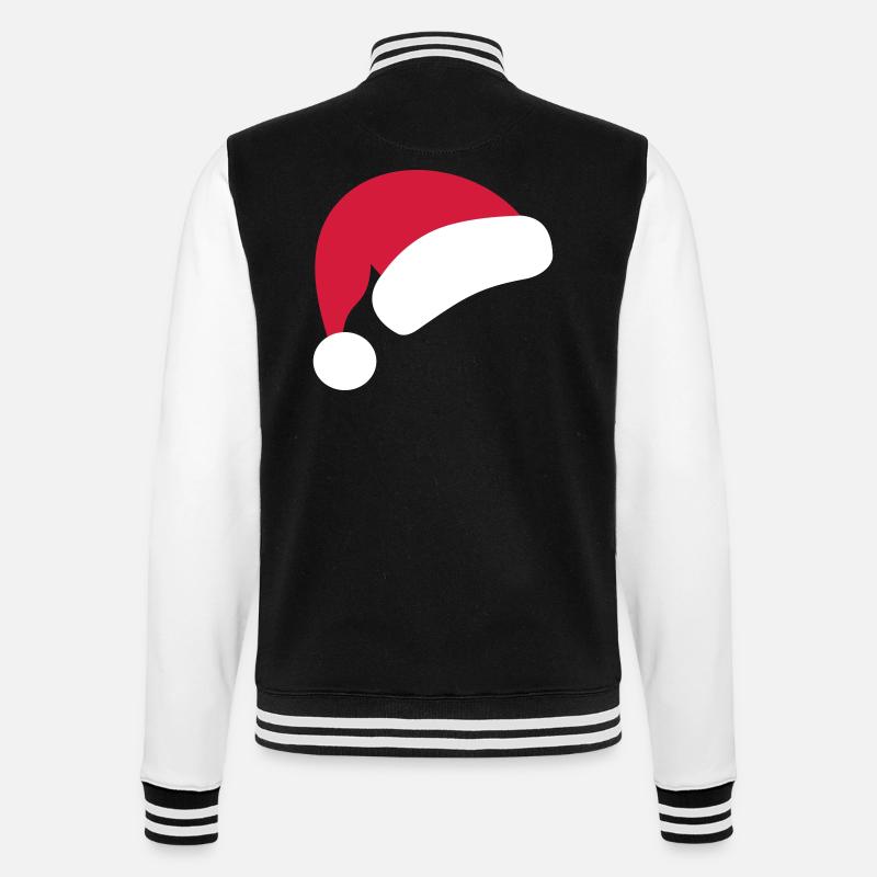 Christmas - College Sweat Jacket - black/white