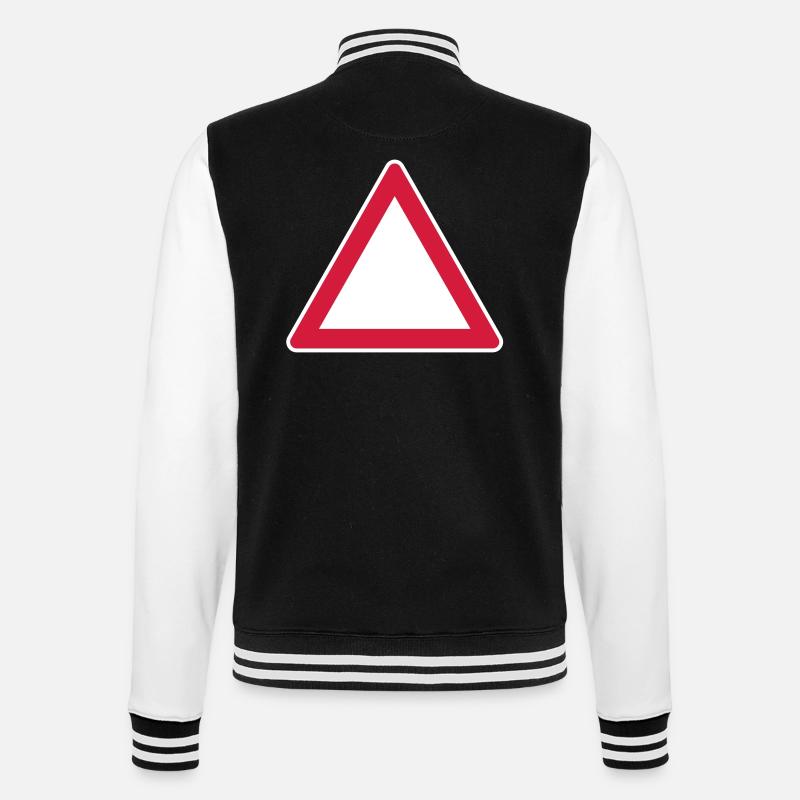 schild_2C - College Sweat Jacket - black/white
