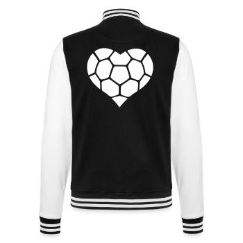 Boule de coeur - Veste Teddy - noir/blanc - Dos - Marisol (170cm)