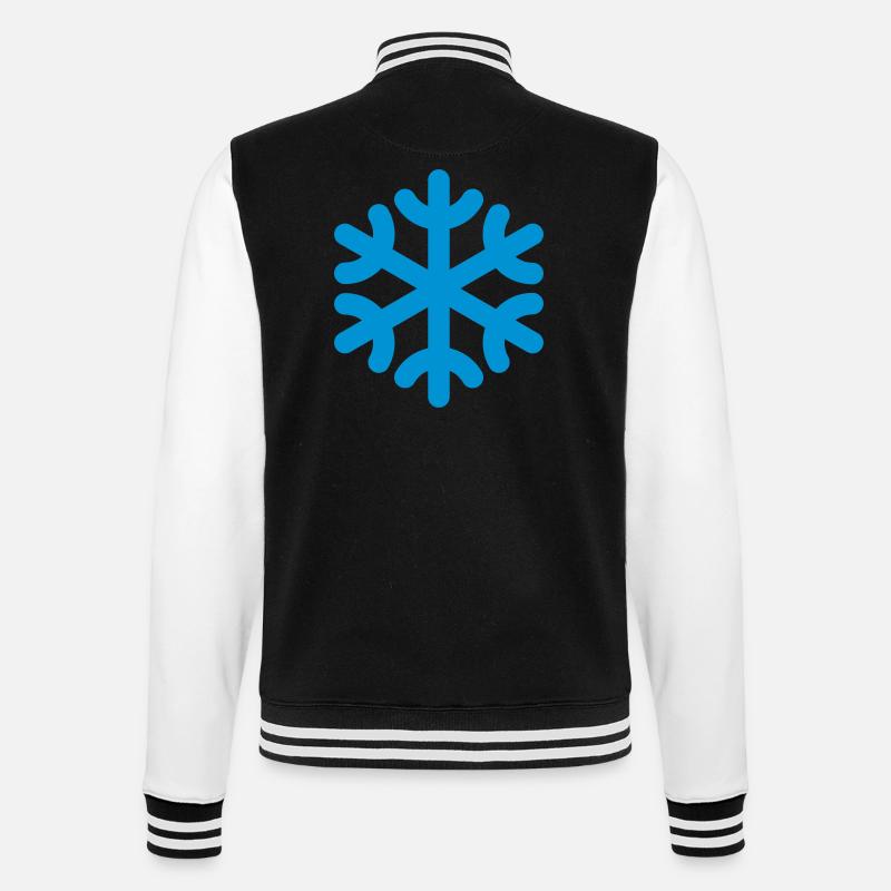 Flocon de neige / flocon de neige - Veste Teddy - noir/blanc