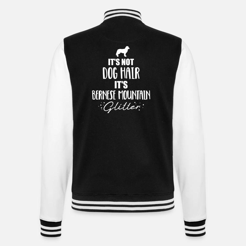 Bernese mountain - Veste Teddy - noir/blanc
