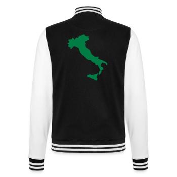 Italien - College-Sweatjacke - Schwarz/Weiß - Hinten - Marisol (170cm)