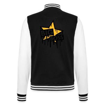 big_boss_star - Veste Teddy - noir/blanc - Dos - Marisol (170cm)