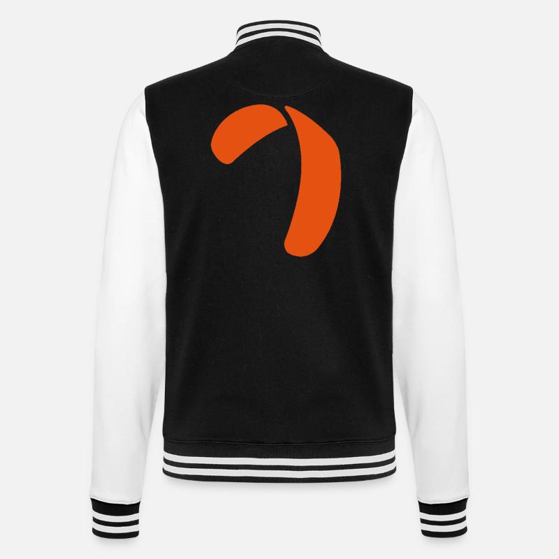 kite_x_vec_1 de - College-Sweatjacke - Schwarz/Weiß