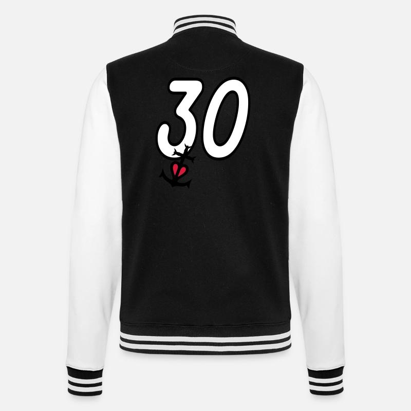 Gard cross camargaise - College Sweat Jacket - black/white
