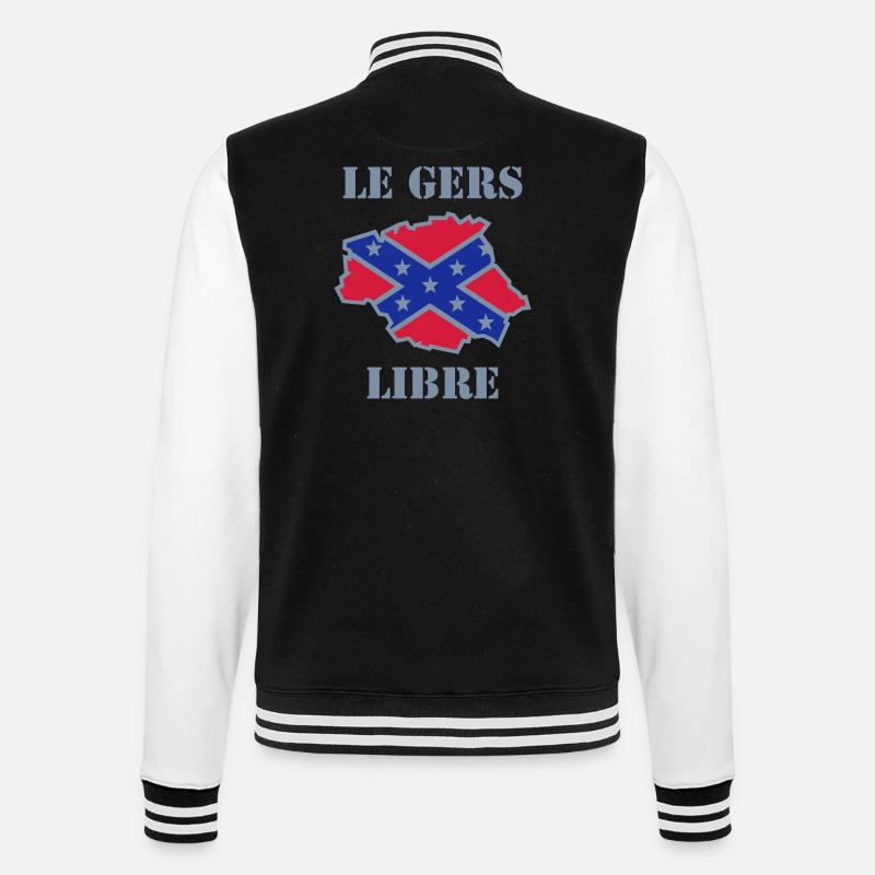gerslibre - Veste Teddy - noir/blanc