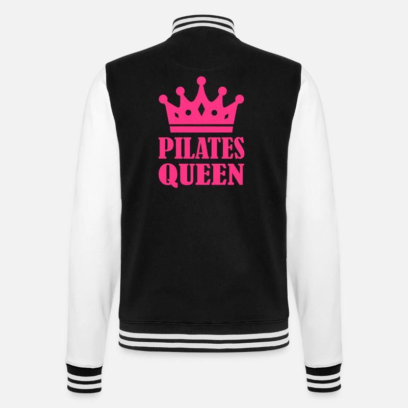 Pilates Queen - Veste Teddy - noir/blanc