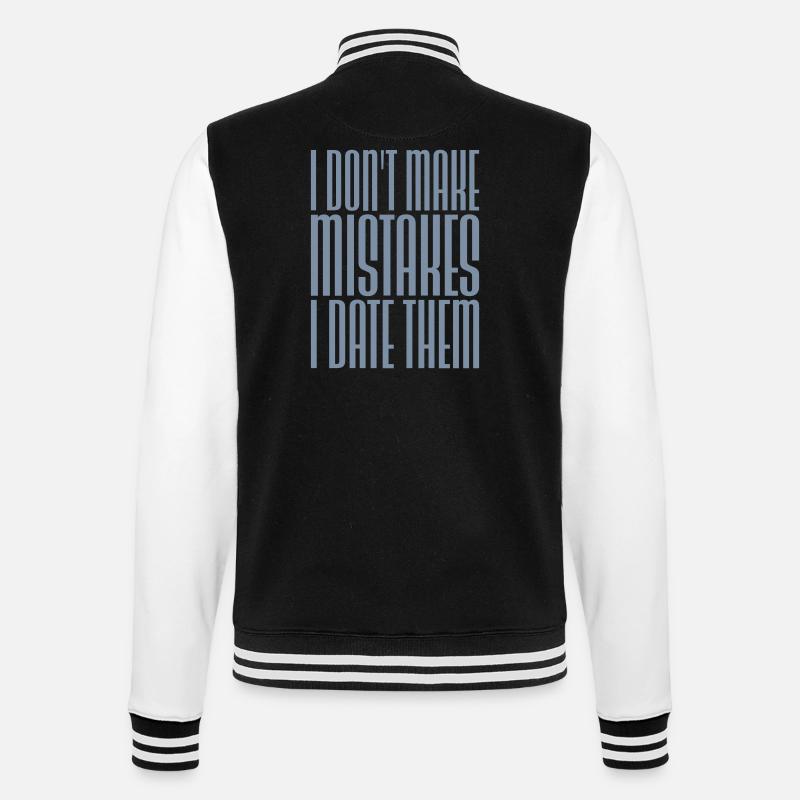 Date Erreurs Citation Logo - Veste Teddy - noir/blanc