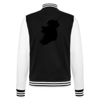 Irland - College-Sweatjacke - Schwarz/Weiß - Hinten - Marisol (170cm)