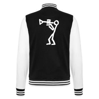 Trompeter - College-Sweatjacke - Schwarz/Weiß - Hinten - Marisol (170cm)