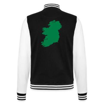 Irland - College-Sweatjacke - Schwarz/Weiß - Hinten - Marisol (170cm)