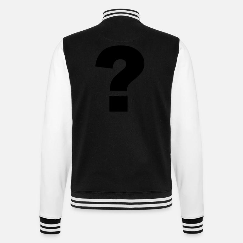 Point d'interrogation - Veste Teddy - noir/blanc