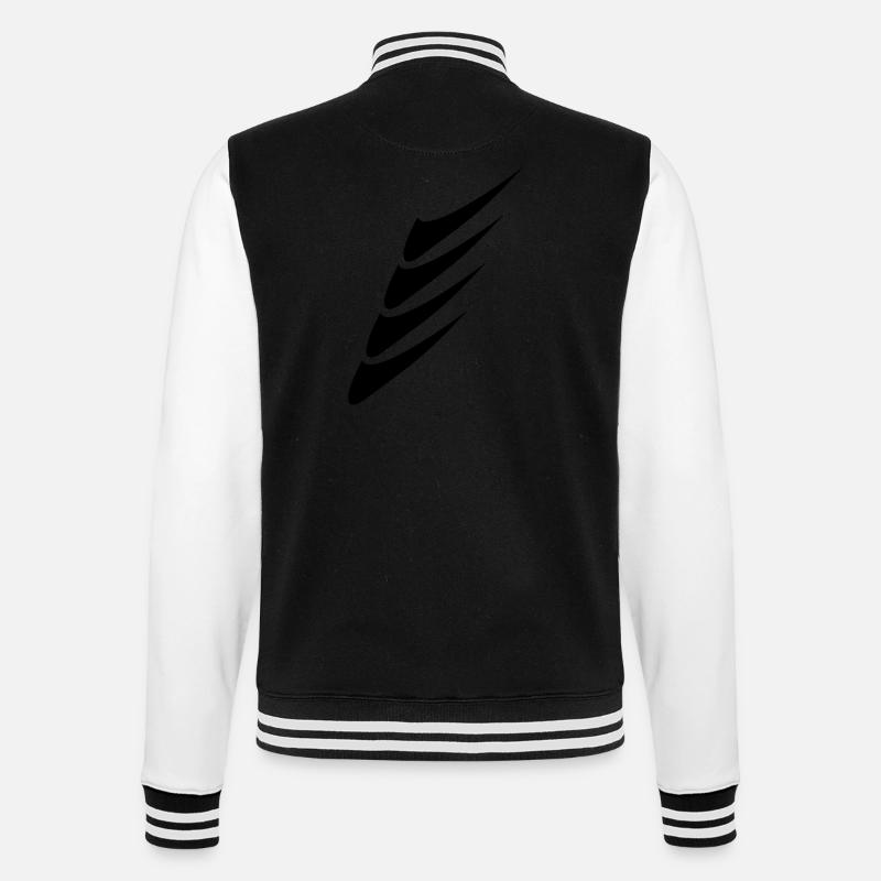tout simplement 005 - Veste Teddy - noir/blanc
