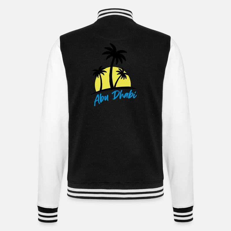 Abou Dhabi - Veste Teddy - noir/blanc