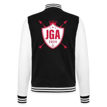 Mallorca 2024 - College-Sweatjacke - Schwarz/Weiß - Hinten - Marisol (170cm)