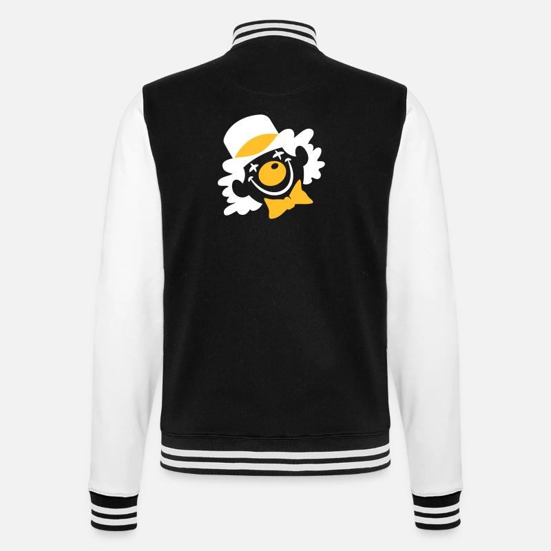 Un visage de copain - Veste Teddy - noir/blanc