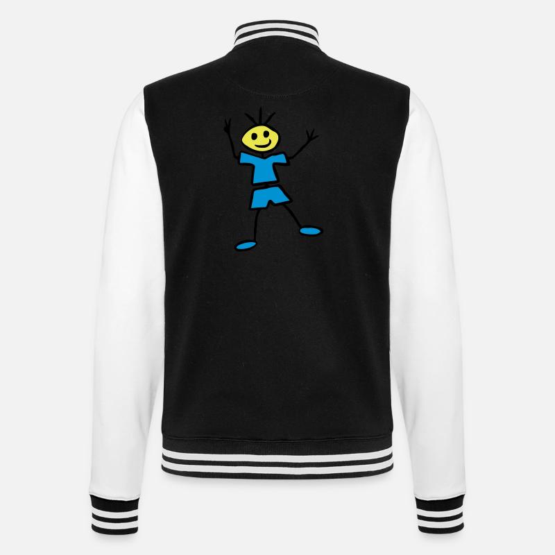 Collez le chiffre - Veste Teddy - noir/blanc