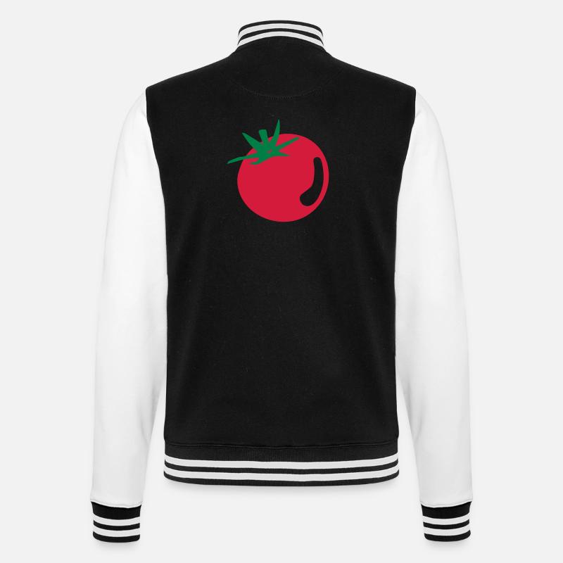 Tomato - College Sweat Jacket - black/white