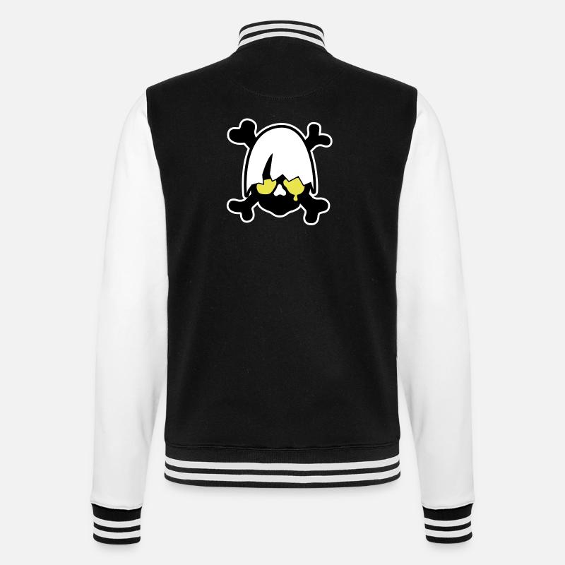 Kali hero - Veste Teddy - noir/blanc