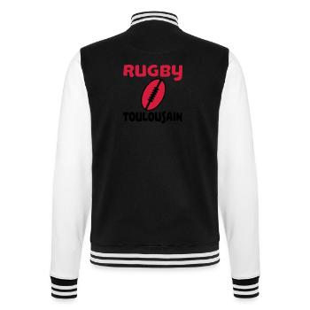 Rugby toulousain - College-Sweatjacke - Schwarz/Weiß - Hinten - Marisol (170cm)