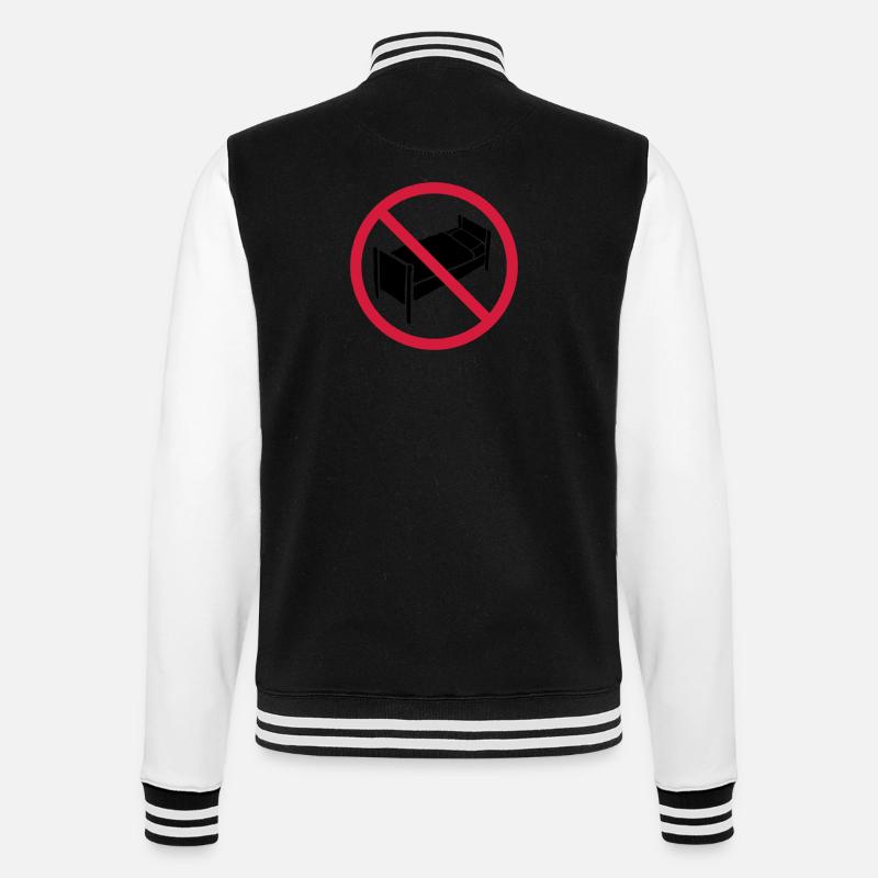 Pas de zone de lit - Veste Teddy - noir/blanc
