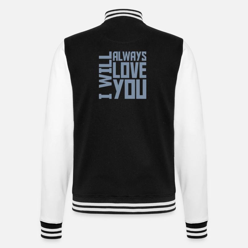 J’aimerai toujours - Veste Teddy - noir/blanc