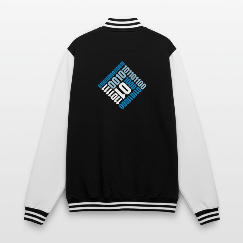 Langage de programme de code binaire Veste Teddy