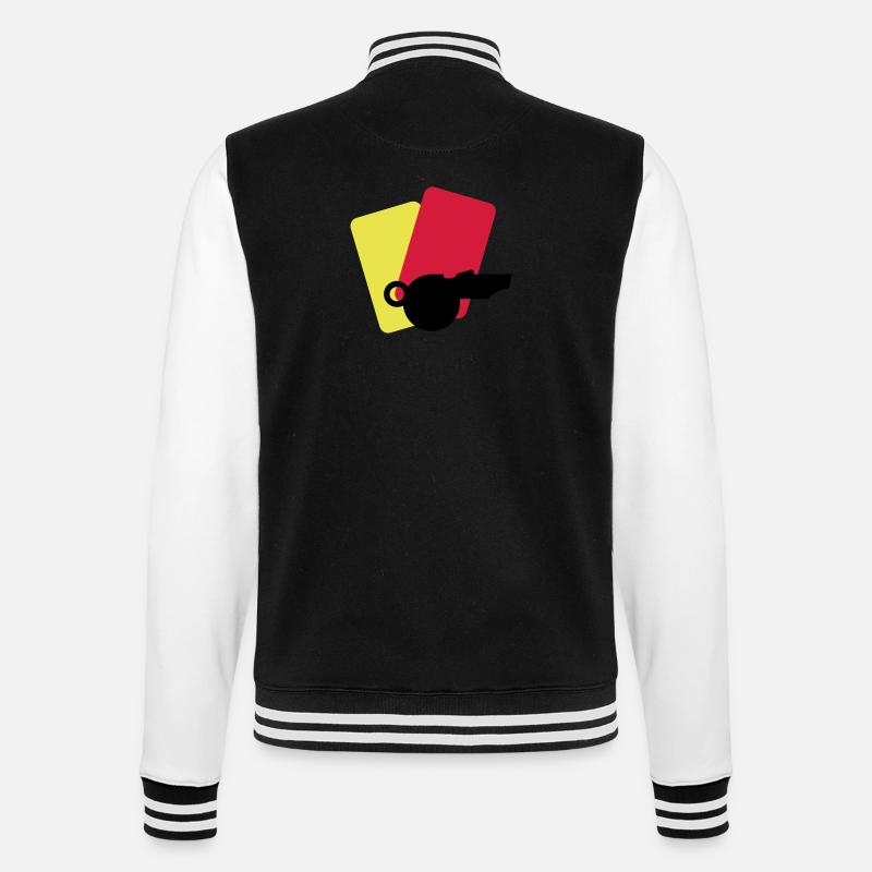 shiri equipment / referee stuff (2c) - College Sweat Jacket - black/white