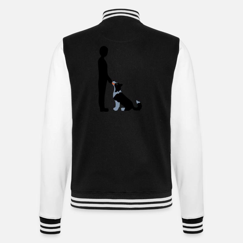 Obedience 3 - College Sweat Jacket - black/white