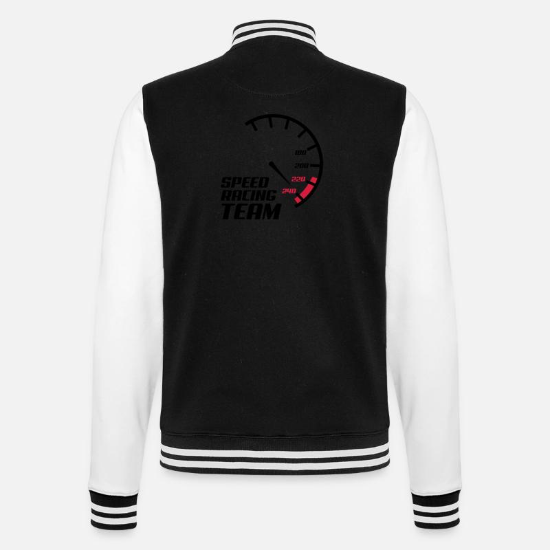 tacho2 - Veste Teddy - noir/blanc