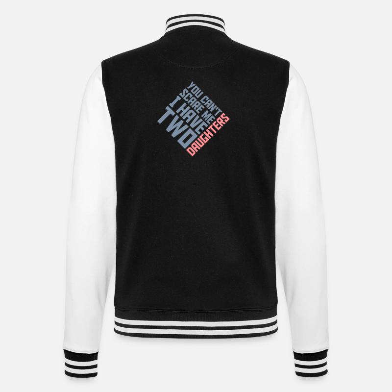 I have two daughters - College Sweat Jacket - black/white