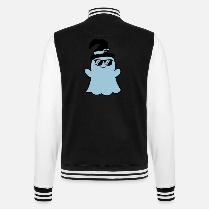Fantôme Cool - Veste Teddy - noir/blanc