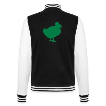 Dodo - College-Sweatjacke - Schwarz/Weiß - Hinten - Marisol (170cm)