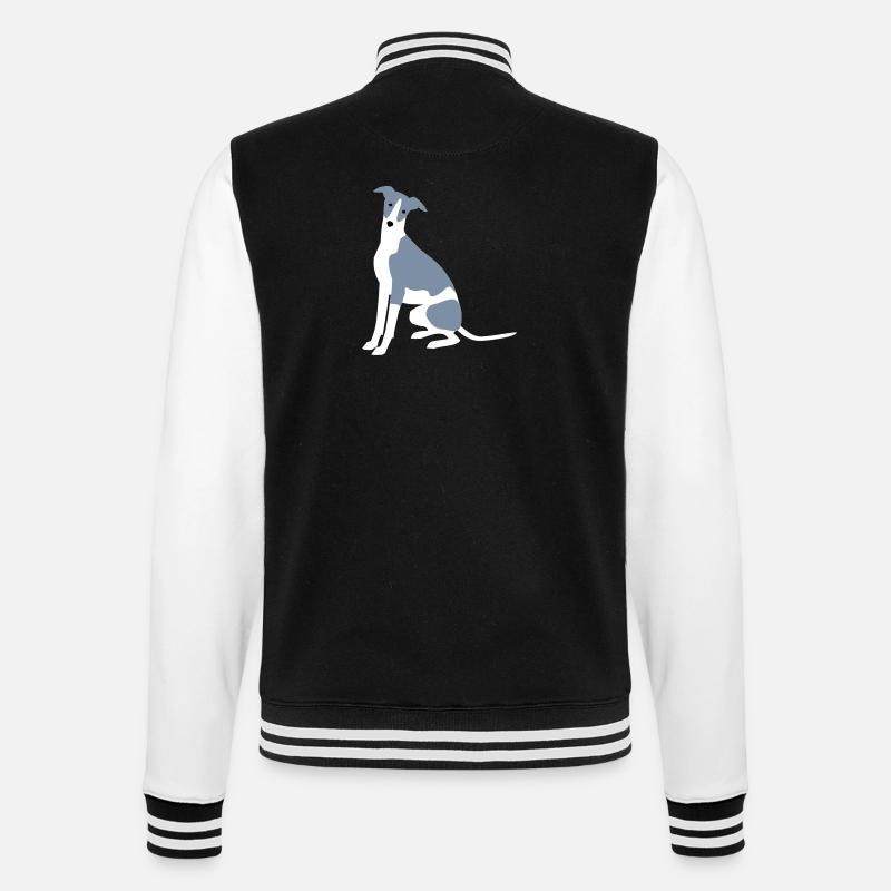 Whippet - Veste Teddy - noir/blanc