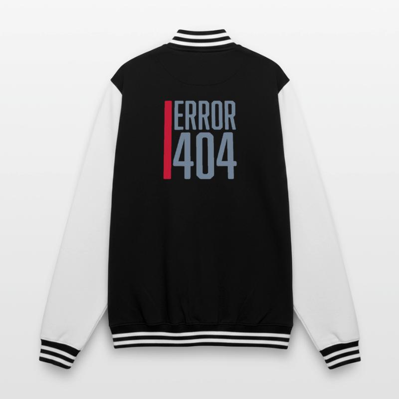 Error Code Error 404 College Sweat Jacket