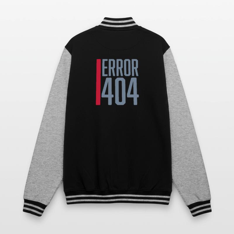 Error Code Error 404 College Sweat Jacket