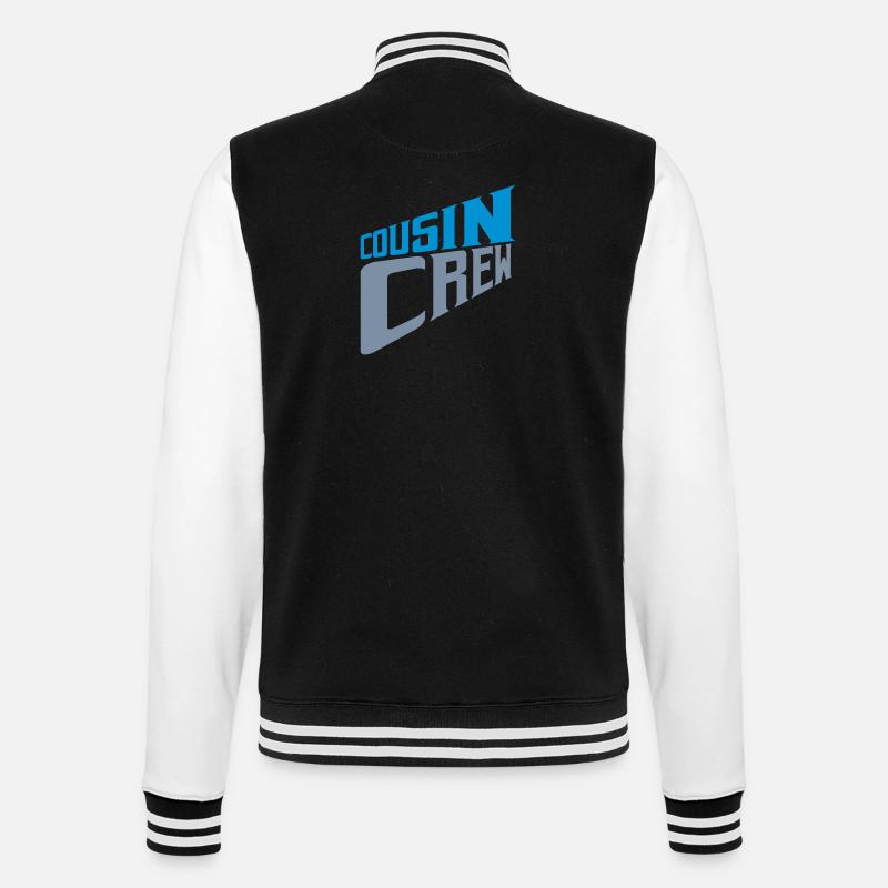 Logo de l’équipe Cousin Crew - Veste Teddy - noir/blanc