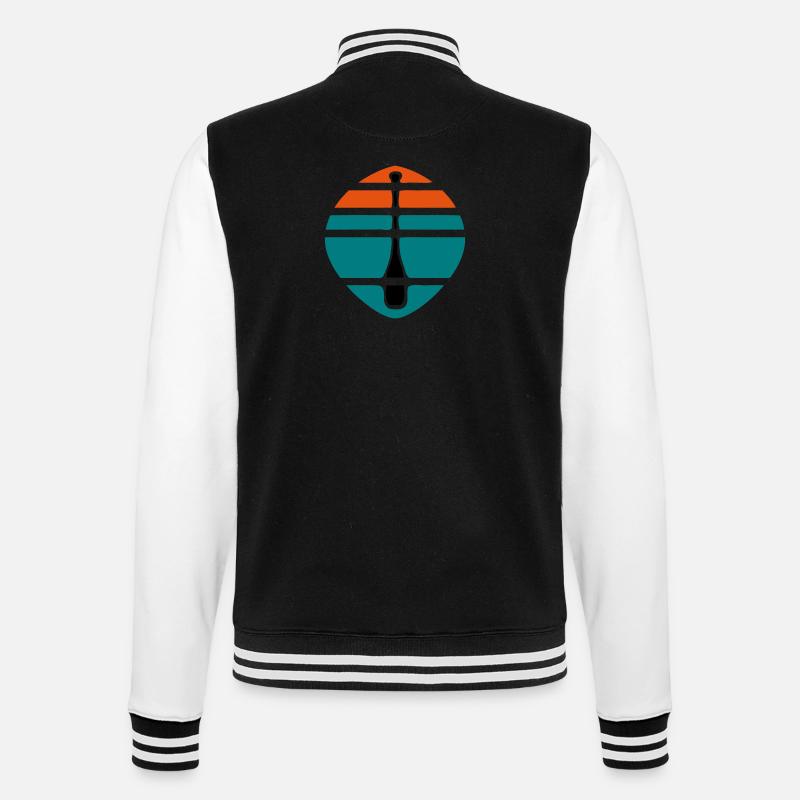 Paddle Sunset Logo - Veste Teddy - noir/blanc