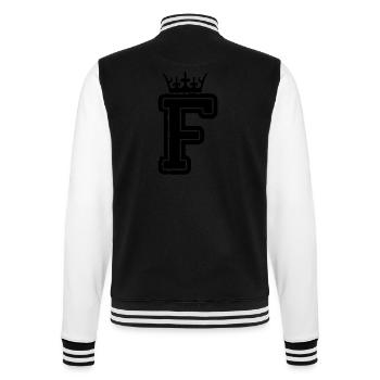 buchstabe_f_king - Veste Teddy - noir/blanc - Dos - Marisol (170cm)