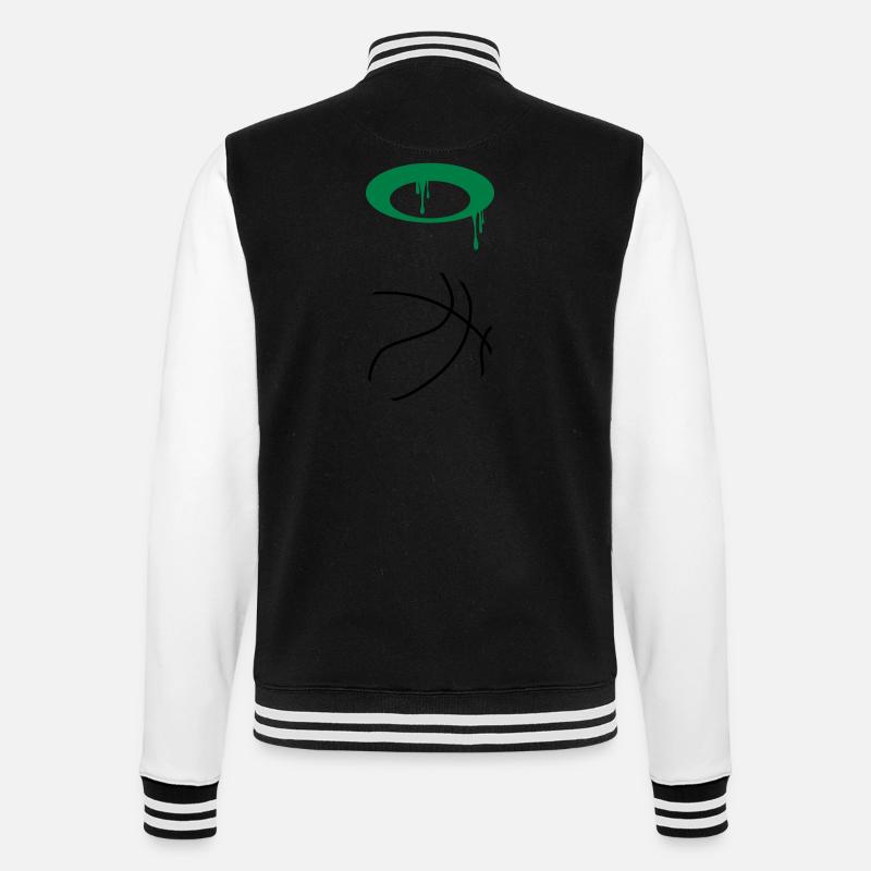 Basket-ball 5 0 08 - Veste Teddy - noir/blanc