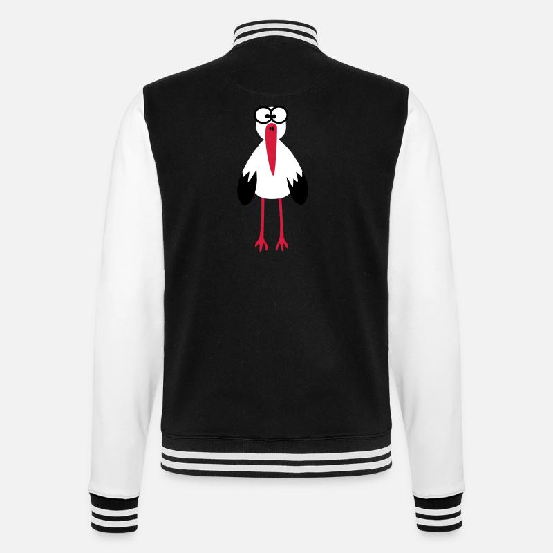 And who brought hats? - College Sweat Jacket - black/white
