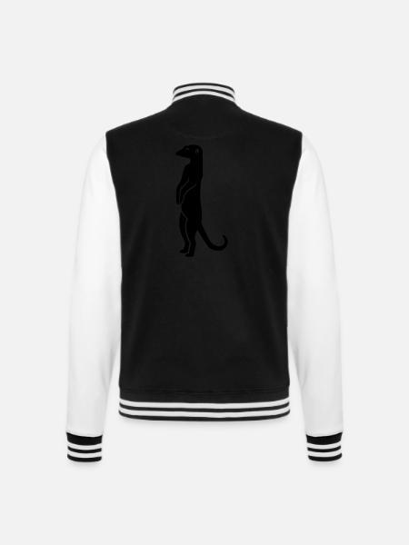 Suricate - Veste Teddy - noir/blanc