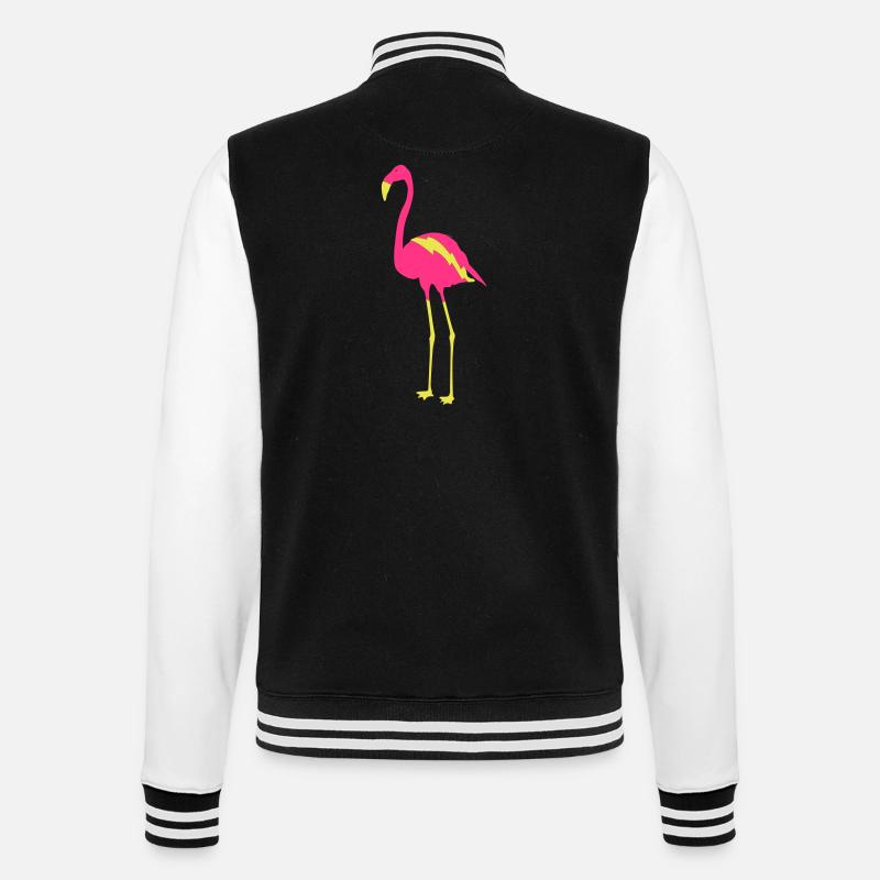 Flamingo 2 - Veste Teddy - noir/blanc