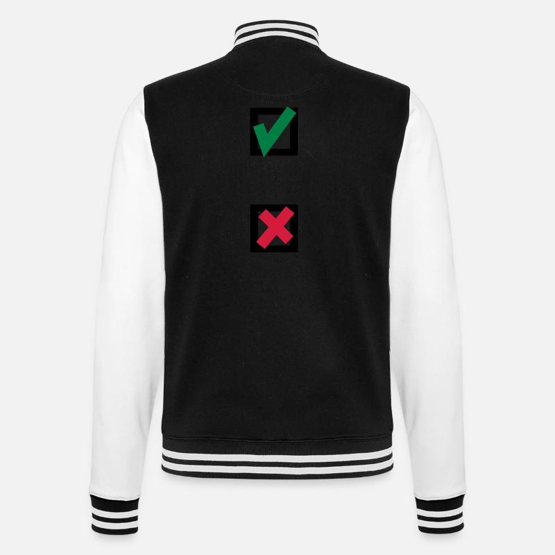 Croix, le choix, sélectionnez - Veste Teddy - noir/blanc